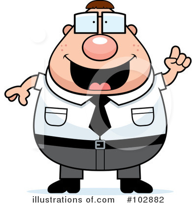 Royalty-Free (RF) Businessman Clipart Illustration by Cory Thoman - Stock Sample #102882