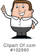 Businessman Clipart #102990 by Cory Thoman