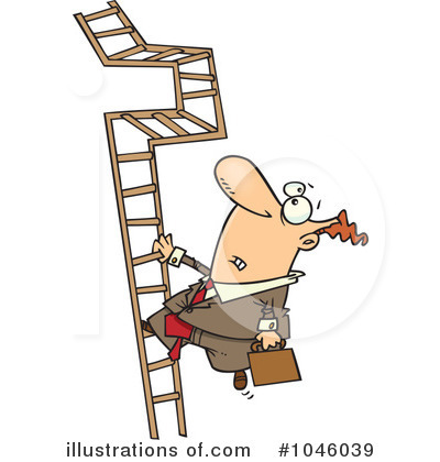 Climbing Clipart #1046039 by toonaday