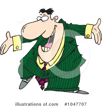 Salesman Clipart #1047707 by toonaday