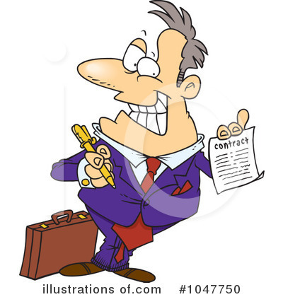 Salesman Clipart #1047750 by toonaday