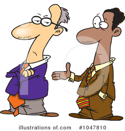 Royalty-Free (RF) Businessman Clipart Illustration by toonaday - Stock Sample #1047810