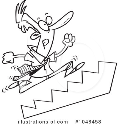 Stairs Clipart #1048458 by toonaday