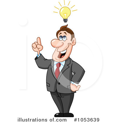 Royalty-Free (RF) Businessman Clipart Illustration by yayayoyo - Stock Sample #1053639