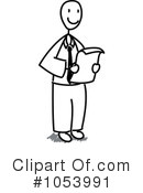 Businessman Clipart #1053991 by Frog974
