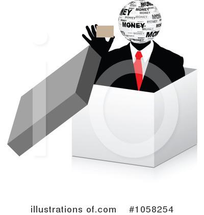 Business Card Clipart #1058254 by Andrei Marincas
