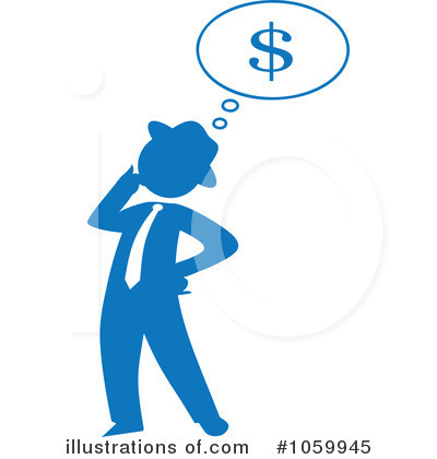 Royalty-Free (RF) Businessman Clipart Illustration by Rosie Piter - Stock Sample #1059945