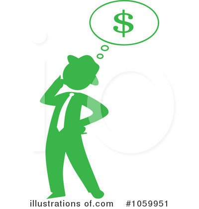 Royalty-Free (RF) Businessman Clipart Illustration by Rosie Piter - Stock Sample #1059951