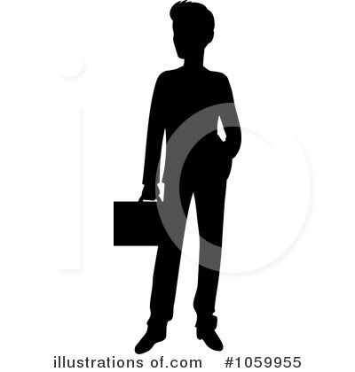 Royalty-Free (RF) Businessman Clipart Illustration by Rosie Piter - Stock Sample #1059955