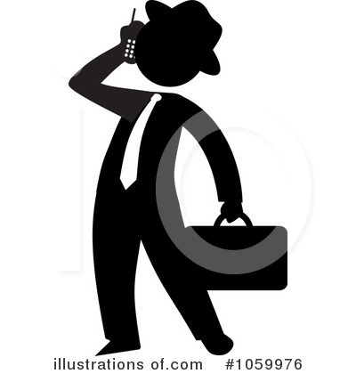 Royalty-Free (RF) Businessman Clipart Illustration by Rosie Piter - Stock Sample #1059976