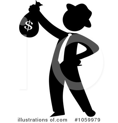 Royalty-Free (RF) Businessman Clipart Illustration by Rosie Piter - Stock Sample #1059979