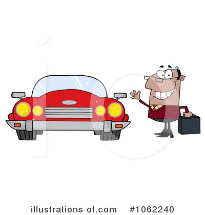Royalty-Free (RF) Businessman Clipart Illustration by Hit Toon - Stock Sample #1062240