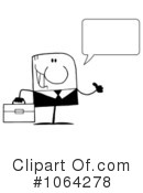Businessman Clipart #1064278 by Hit Toon