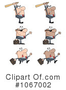 Businessman Clipart #1067002 by Hit Toon