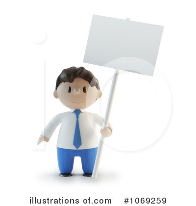Royalty-Free (RF) Businessman Clipart Illustration by Mopic - Stock Sample #1069259