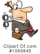 Businessman Clipart #1069845 by toonaday