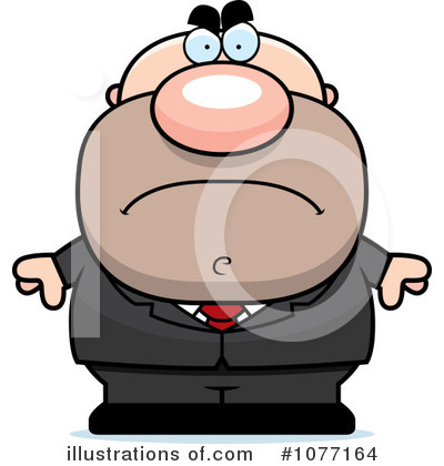 Royalty-Free (RF) Businessman Clipart Illustration by Cory Thoman - Stock Sample #1077164