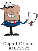 Businessman Clipart #1079975 by Hit Toon