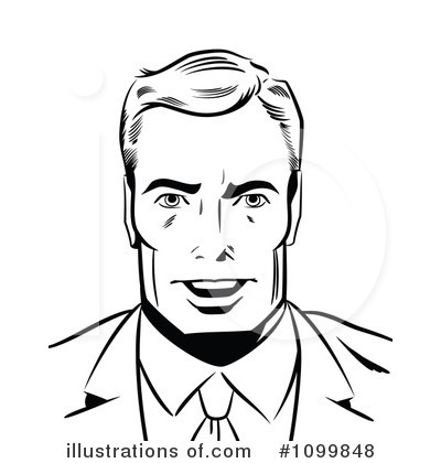 Royalty-Free (RF) Businessman Clipart Illustration by brushingup - Stock Sample #1099848