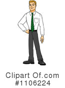 Businessman Clipart #1106224 by Cartoon Solutions