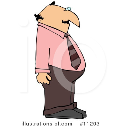 Royalty-Free (RF) Businessman Clipart Illustration by djart - Stock Sample #11203
