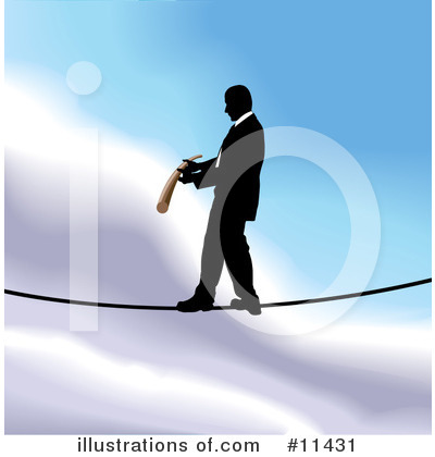 Royalty-Free (RF) Businessman Clipart Illustration by AtStockIllustration - Stock Sample #11431