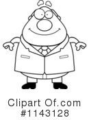 Businessman Clipart #1143128 by Cory Thoman