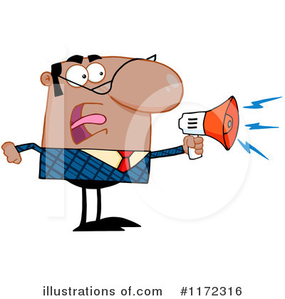 Royalty-Free (RF) Businessman Clipart Illustration by Hit Toon - Stock Sample #1172316