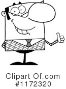 Businessman Clipart #1172320 by Hit Toon