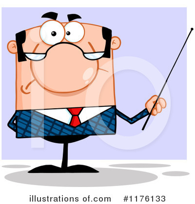 Royalty-Free (RF) Businessman Clipart Illustration by Hit Toon - Stock Sample #1176133