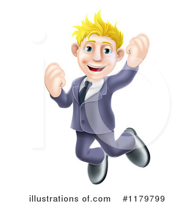 Royalty-Free (RF) Businessman Clipart Illustration by AtStockIllustration - Stock Sample #1179799