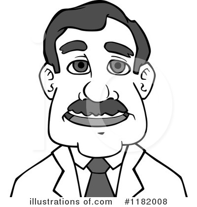Royalty-Free (RF) Businessman Clipart Illustration by Vector Tradition SM - Stock Sample #1182008