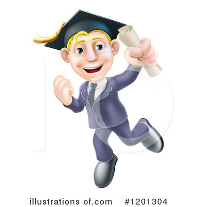 Royalty-Free (RF) Businessman Clipart Illustration by AtStockIllustration - Stock Sample #1201304