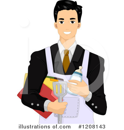 Royalty-Free (RF) Businessman Clipart Illustration by BNP Design Studio - Stock Sample #1208143
