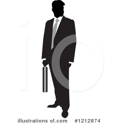 Businessman Clipart #1212874 by Lal Perera