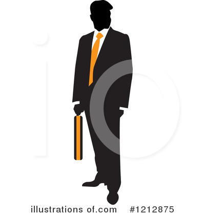 Royalty-Free (RF) Businessman Clipart Illustration by Lal Perera - Stock Sample #1212875