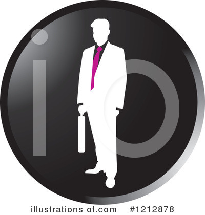 Royalty-Free (RF) Businessman Clipart Illustration by Lal Perera - Stock Sample #1212878