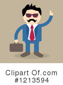 Businessman Clipart #1213594 by Arena Creative