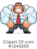 Businessman Clipart #1243255 by Cory Thoman