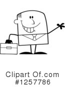 Businessman Clipart #1257786 by Hit Toon