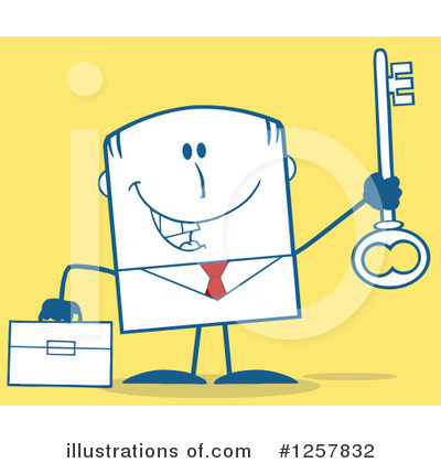 Royalty-Free (RF) Businessman Clipart Illustration by Hit Toon - Stock Sample #1257832