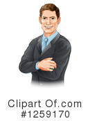 Businessman Clipart #1259170 by AtStockIllustration