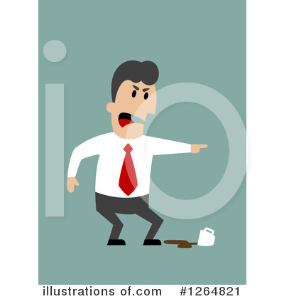 Royalty-Free (RF) Businessman Clipart Illustration by Vector Tradition SM - Stock Sample #1264821