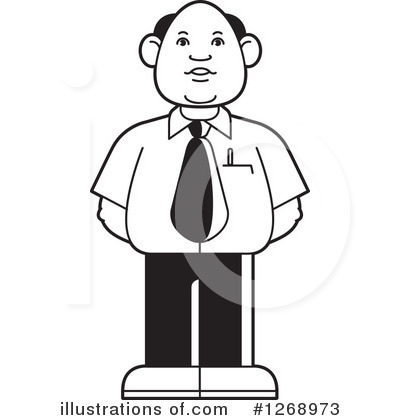 Businessman Clipart #1268973 by Lal Perera