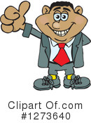 Businessman Clipart #1273640 by Dennis Holmes Designs