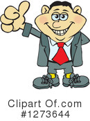 Businessman Clipart #1273644 by Dennis Holmes Designs