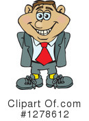Businessman Clipart #1278612 by Dennis Holmes Designs