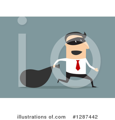 Robber Clipart #1287442 by Vector Tradition SM