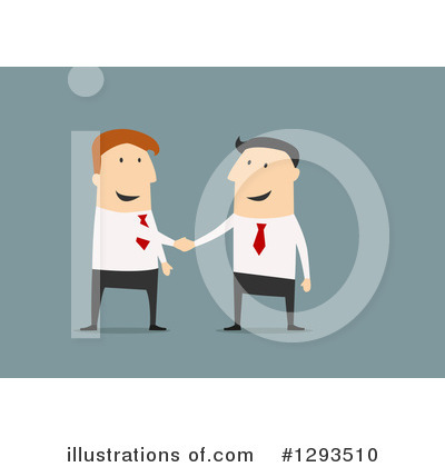 Royalty-Free (RF) Businessman Clipart Illustration by Vector Tradition SM - Stock Sample #1293510