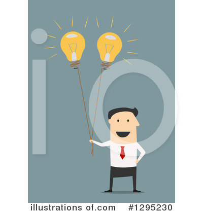 Royalty-Free (RF) Businessman Clipart Illustration by Vector Tradition SM - Stock Sample #1295230
